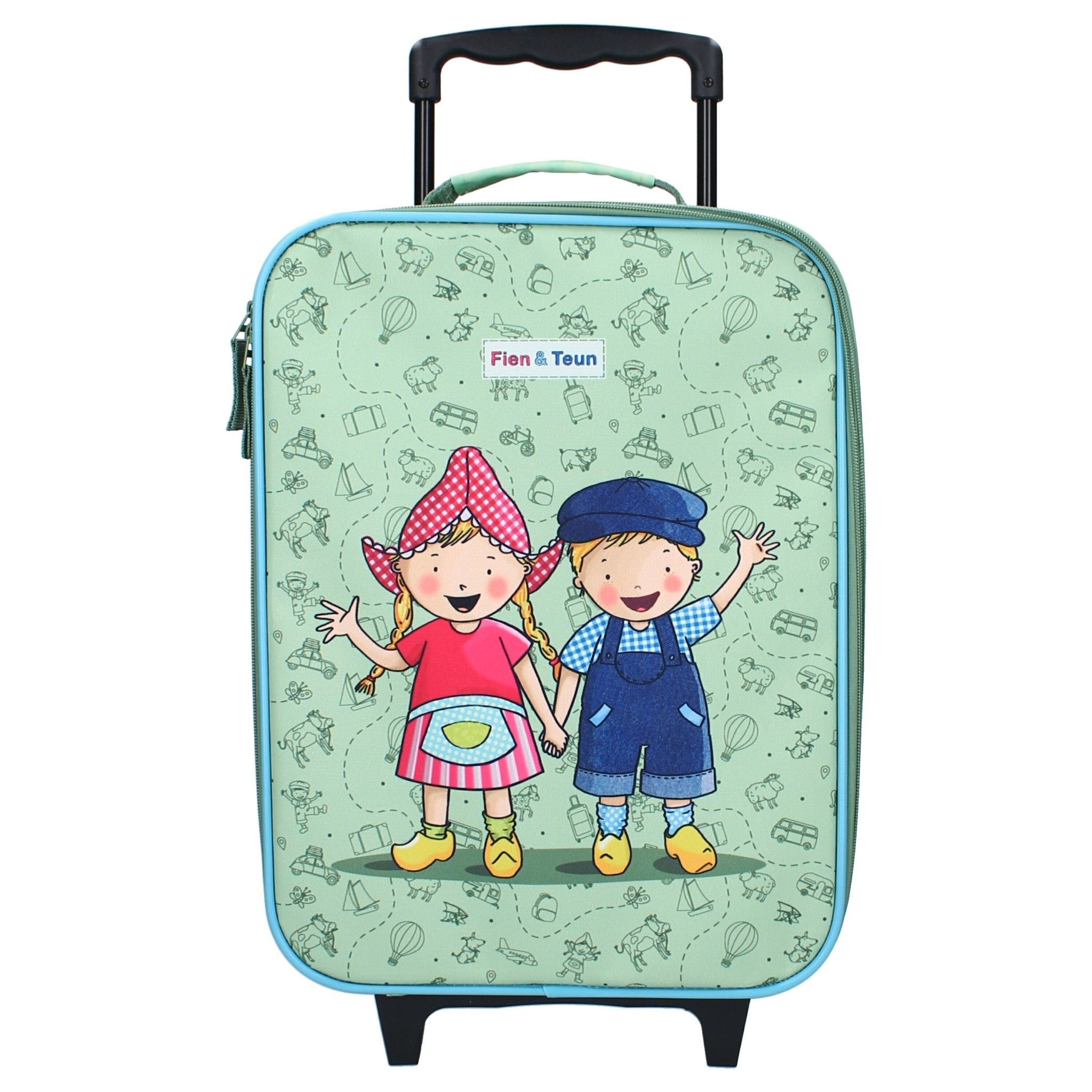 Fien & Teun - Trolley - Blauw - Van Hoorne Shop