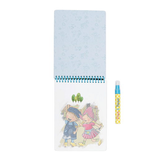 Fien & Teun - Watertekenboekje - Van Hoorne Shop