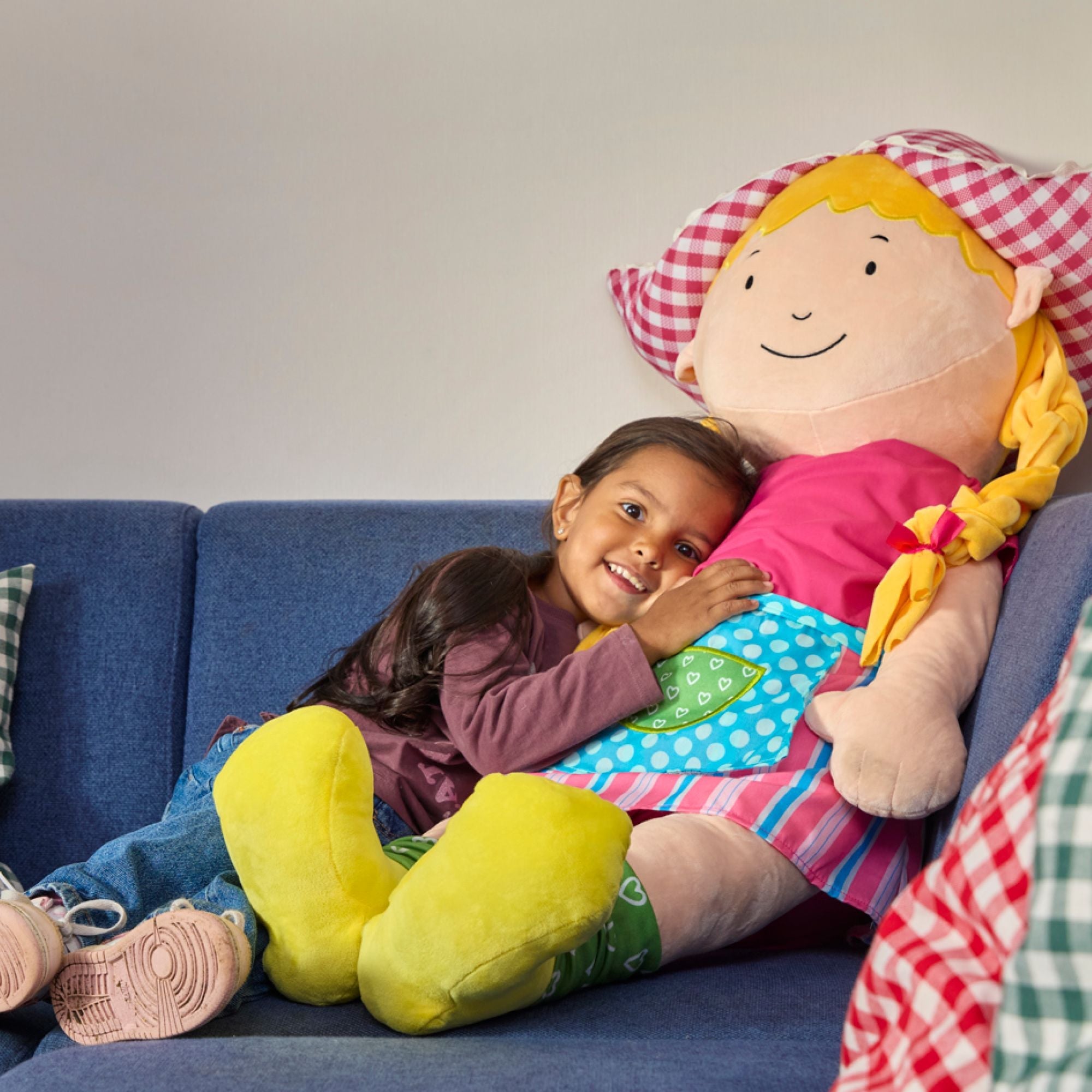 Fien & Teun - XXL knuffel Fien - Van Hoorne Shop