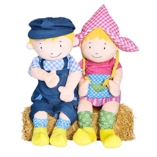 Fien & Teun - XXL knuffel Teun - Van Hoorne Shop