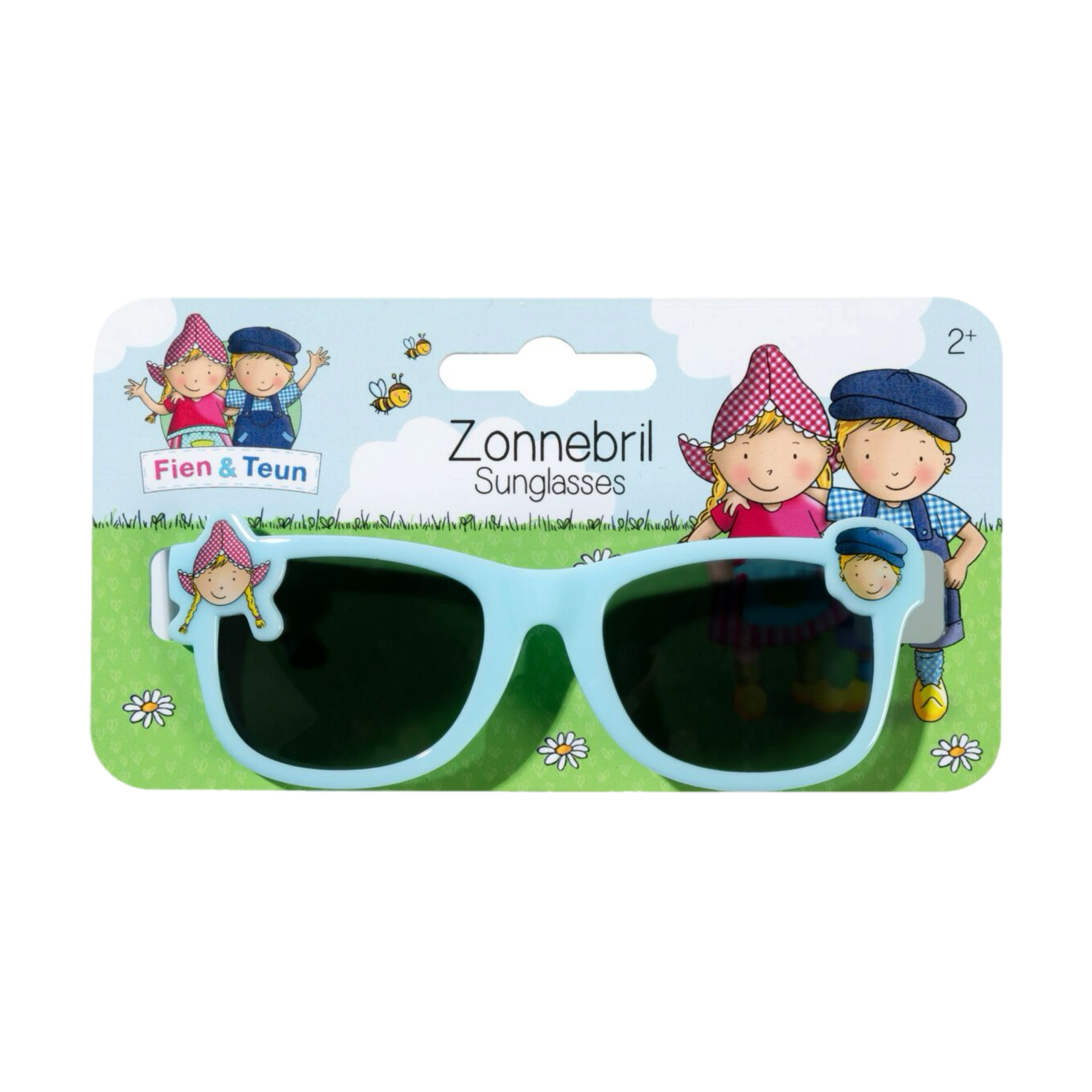 Fien & Teun - Zonnebril blauw - Van Hoorne Shop