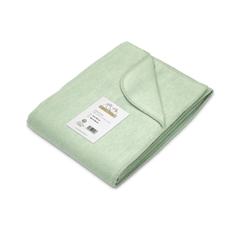 Mike & Molly - Deken - Stone Green - Van Hoorne Shop