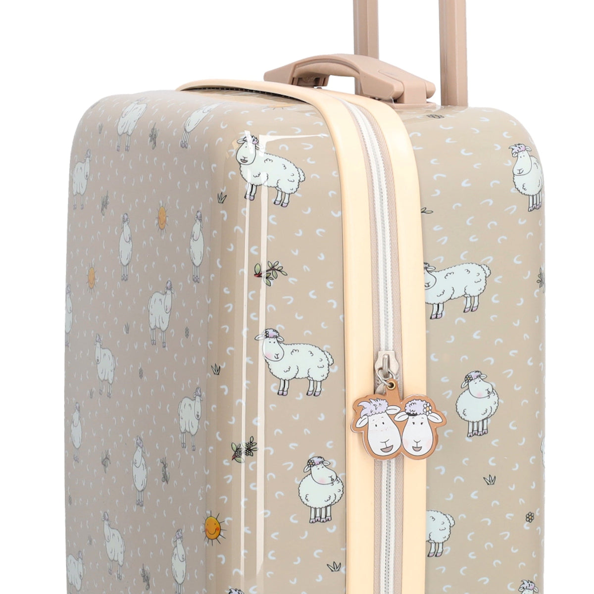 Mike & Molly - Koffer creme - Van Hoorne Shop