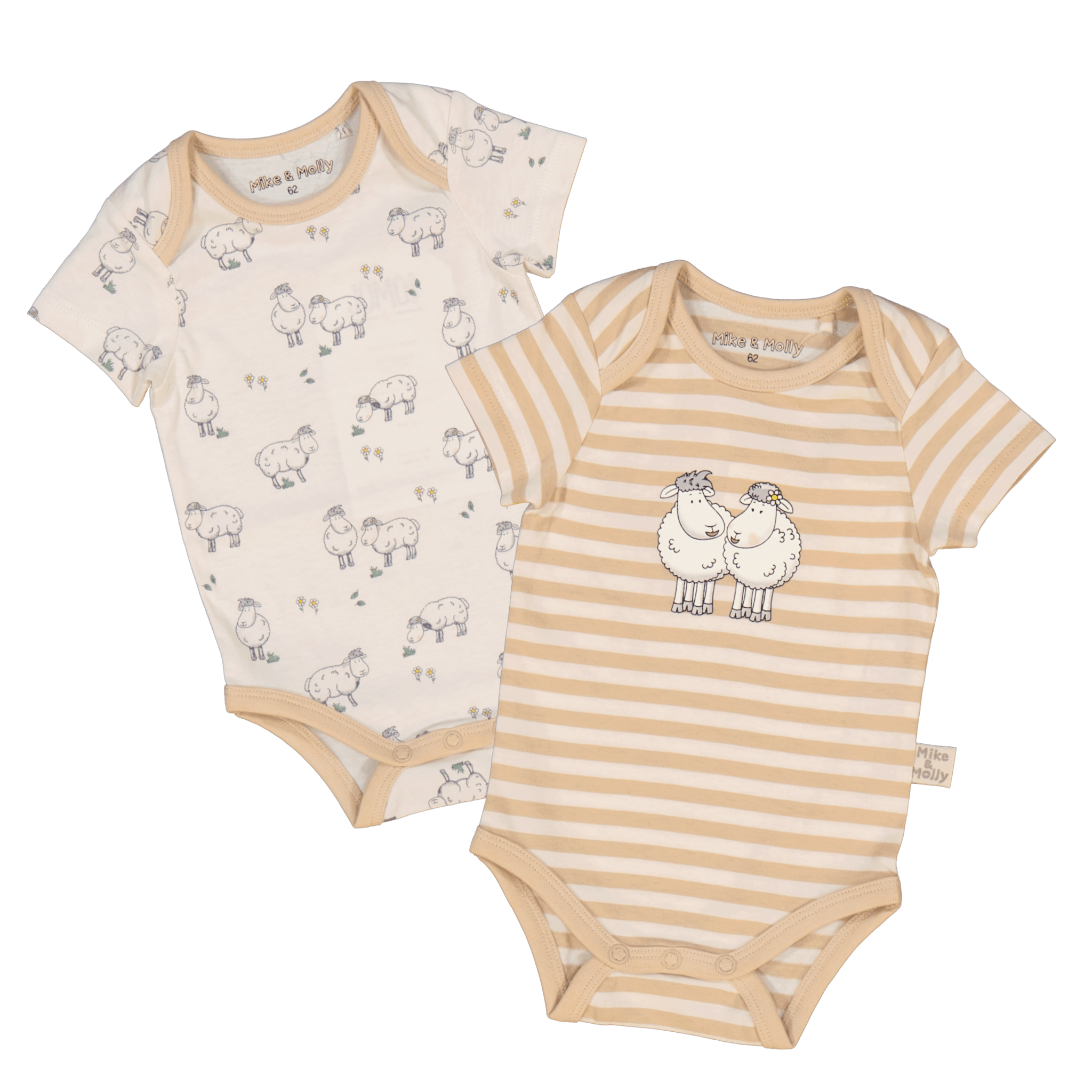 Mike & Molly - Rompers korte mouw maat 62 - Van Hoorne Shop