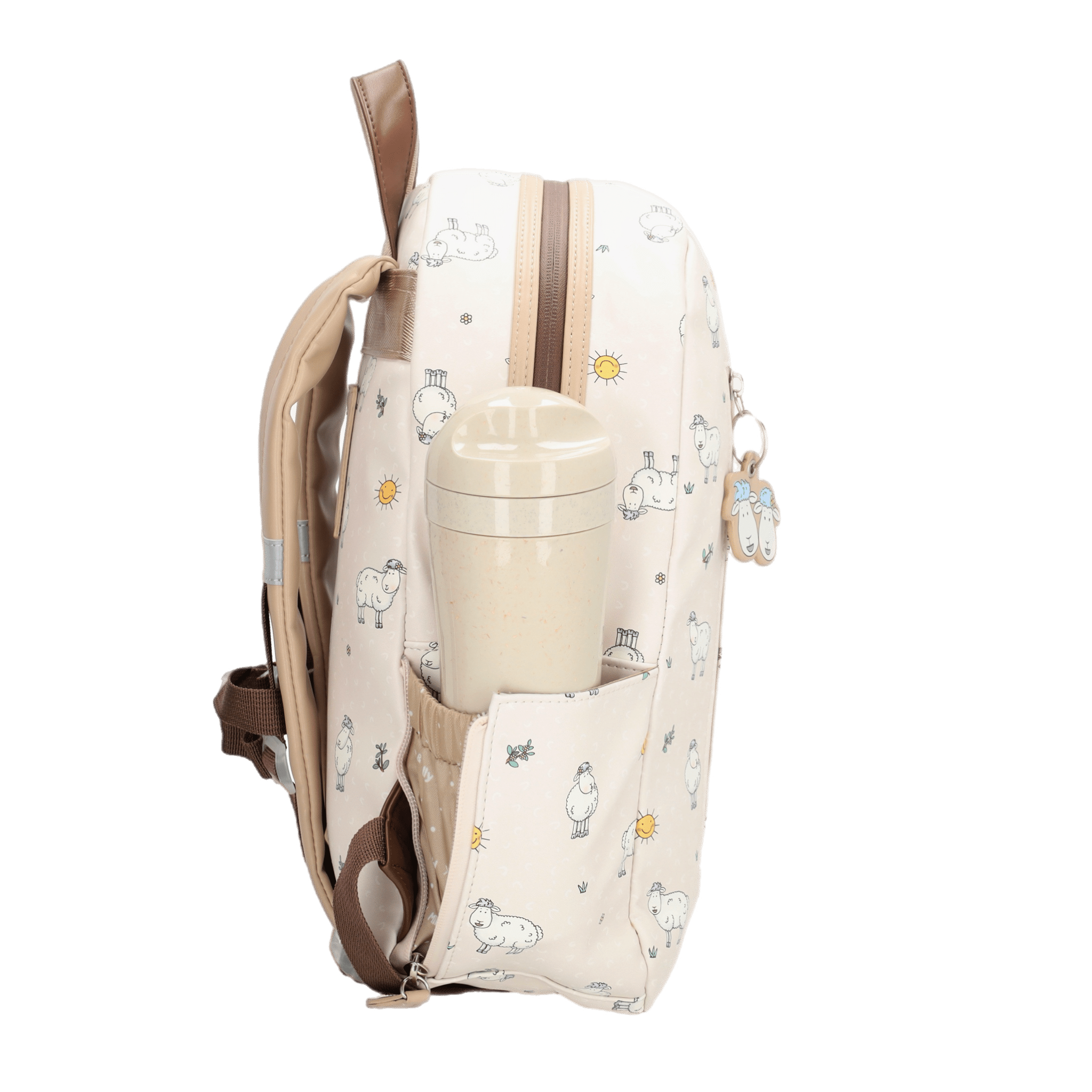 Mike & Molly - Rugzak creme - Van Hoorne Shop