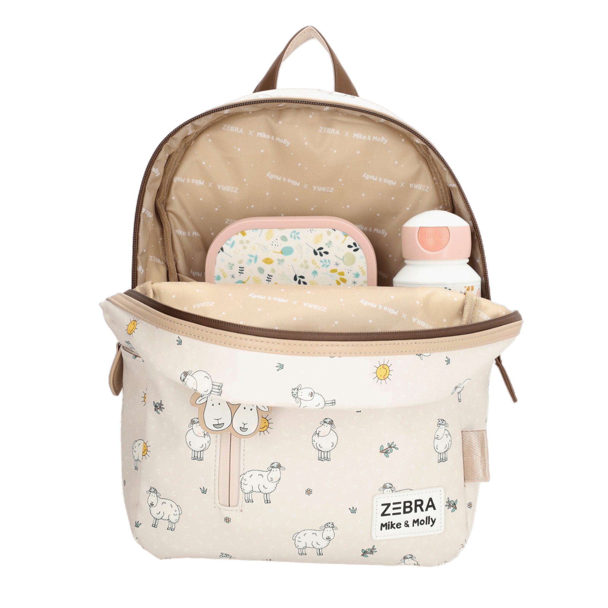 Mike & Molly - Rugzak creme - Van Hoorne Shop