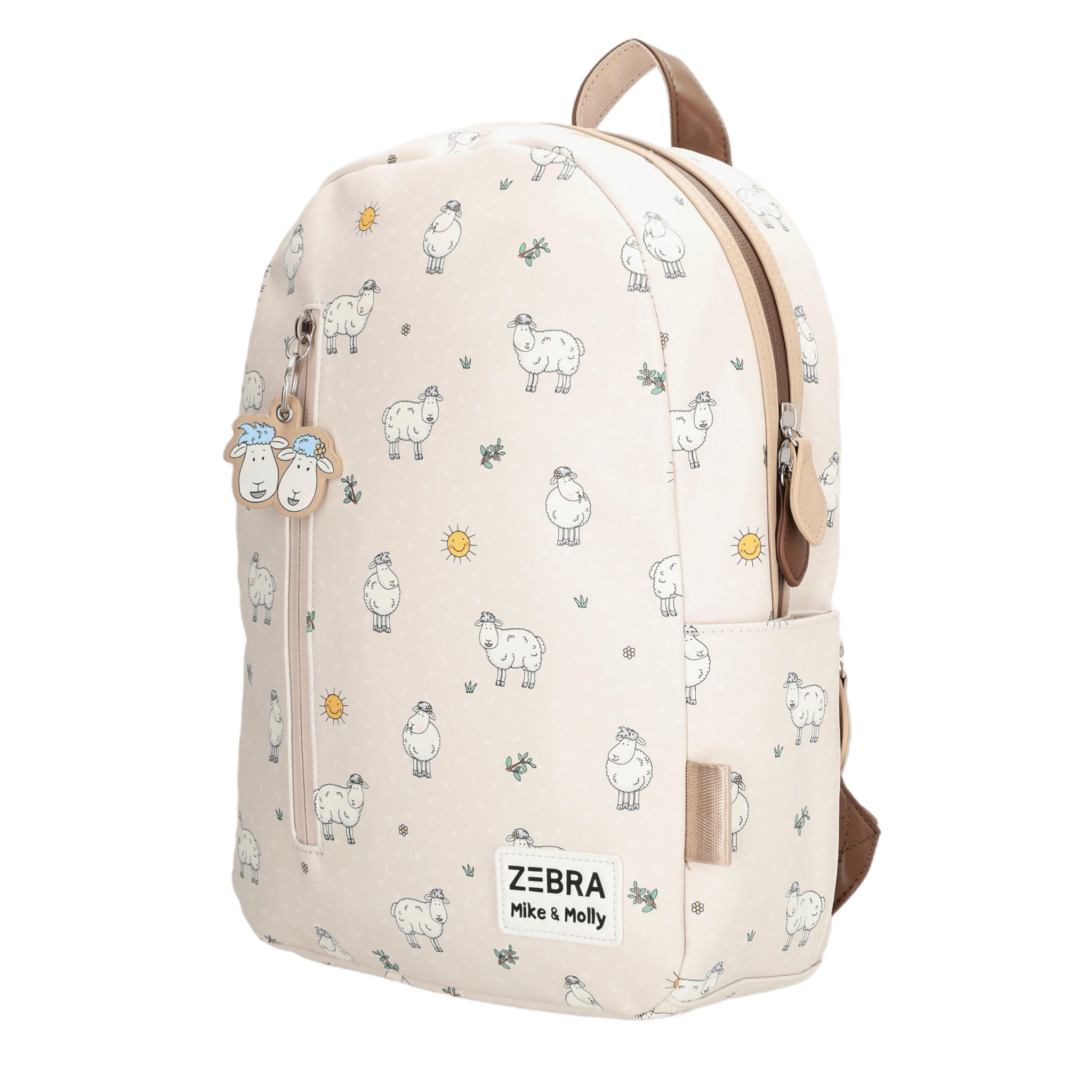 Mike & Molly - Rugzak creme - Van Hoorne Shop