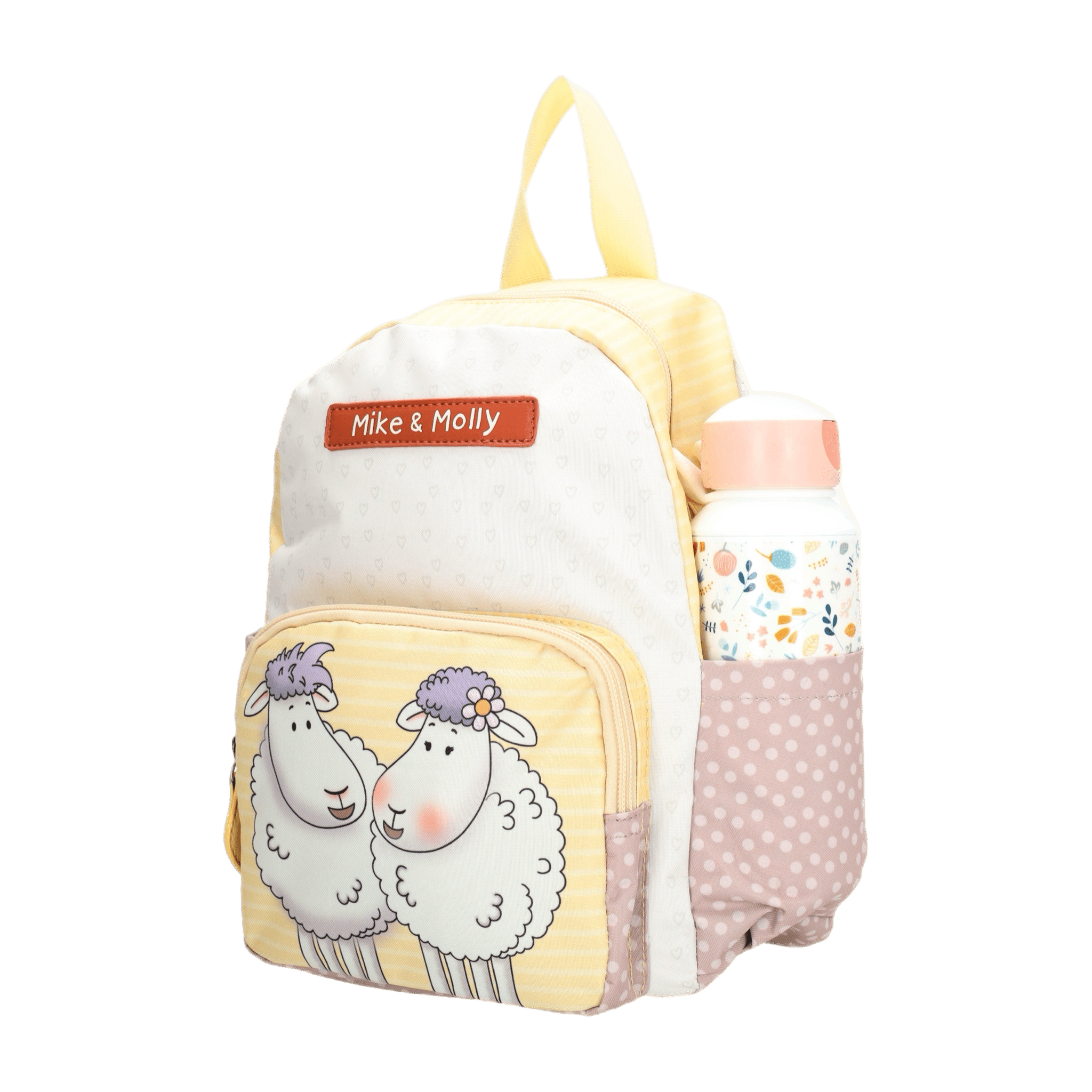 Mike & Molly - Rugzak zachtgeel 30 cm - Van Hoorne Shop