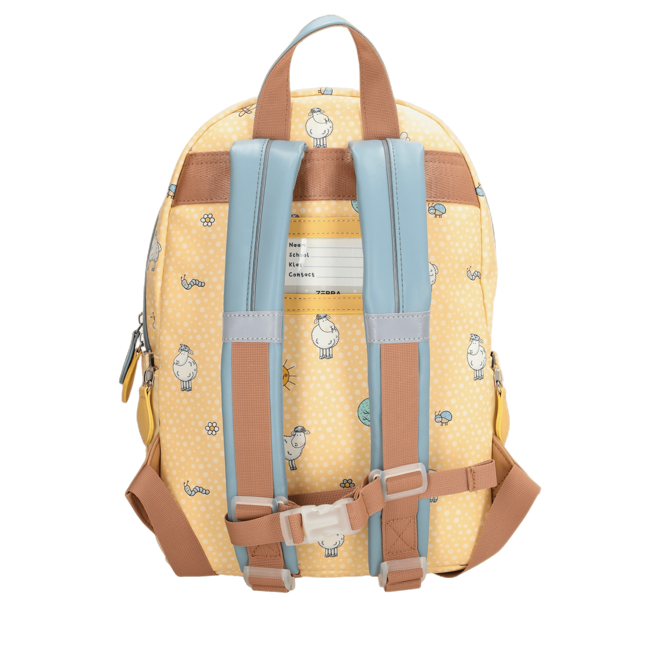 Mike & Molly - Rugzak zachtgeel - Van Hoorne Shop