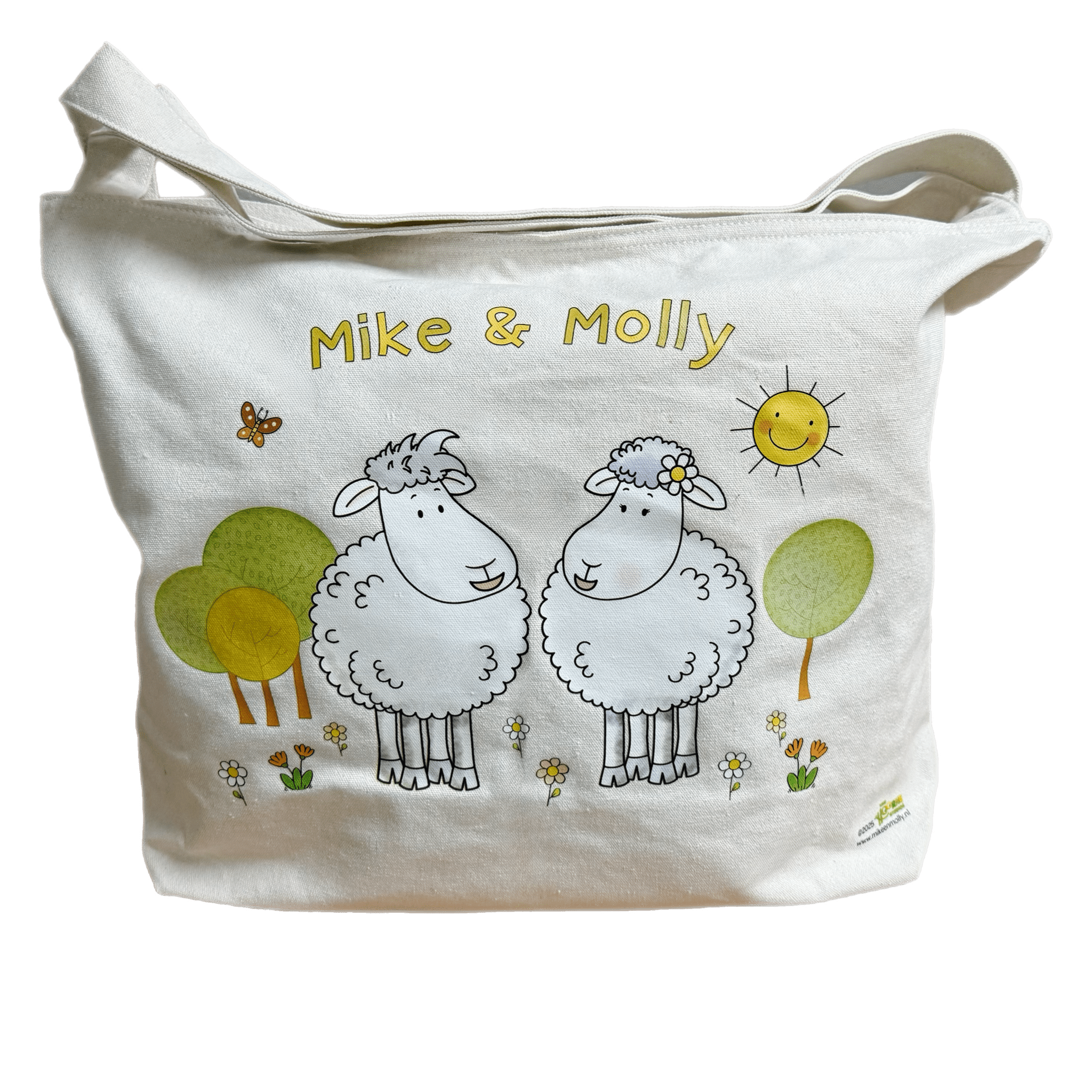 Mike & Molly - shopper katoen - Van Hoorne Shop