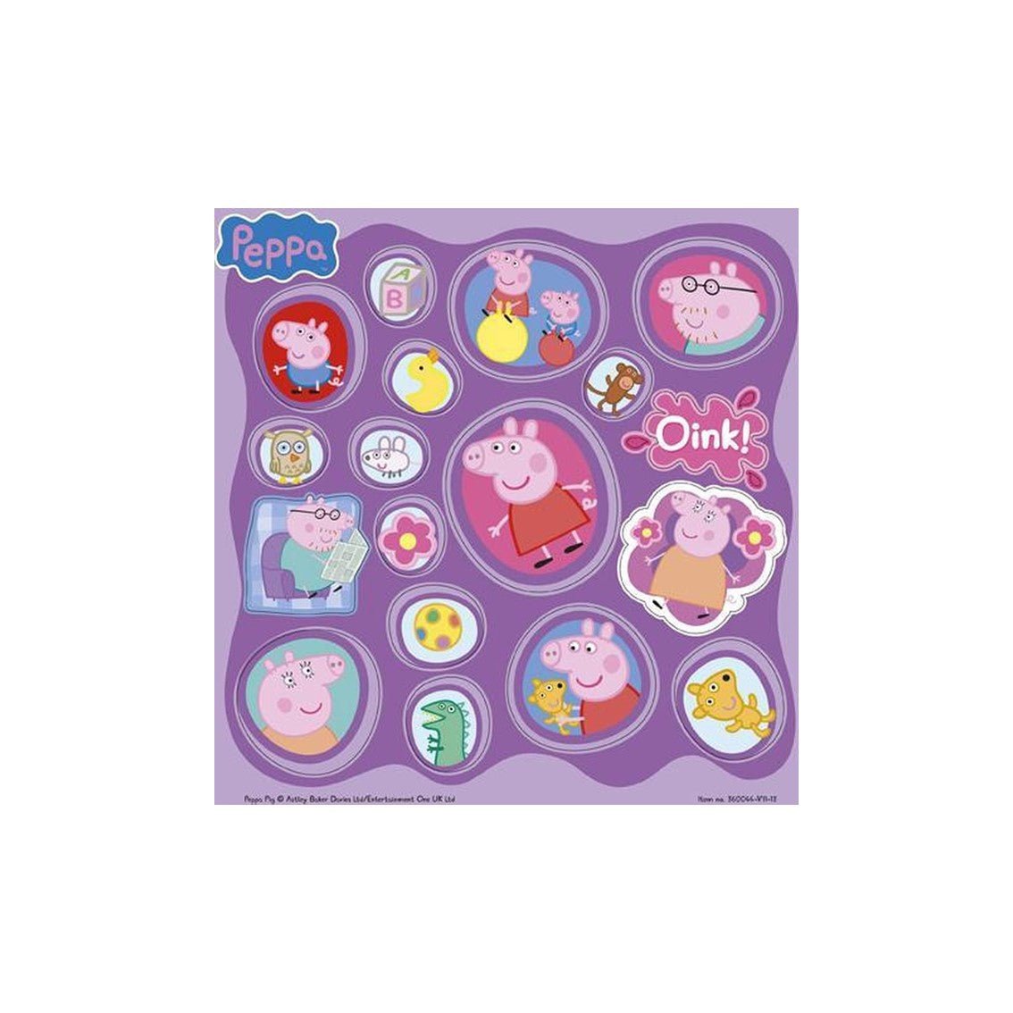 Peppa Pig - Stickers - Van Hoorne Shop