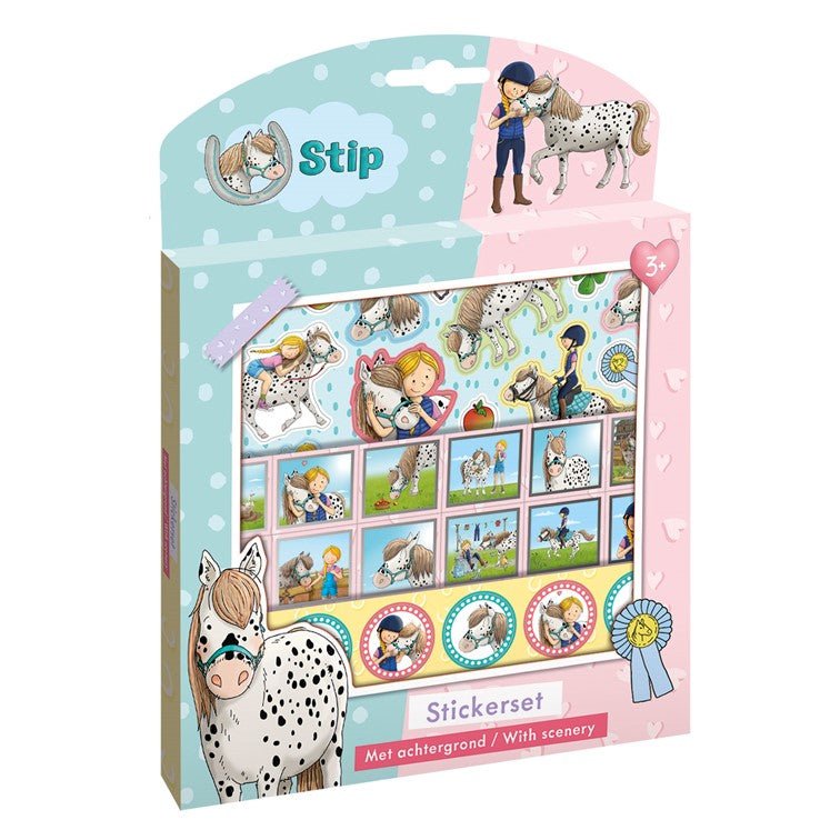 Stip de Pony - Stickerset - Van Hoorne Shop