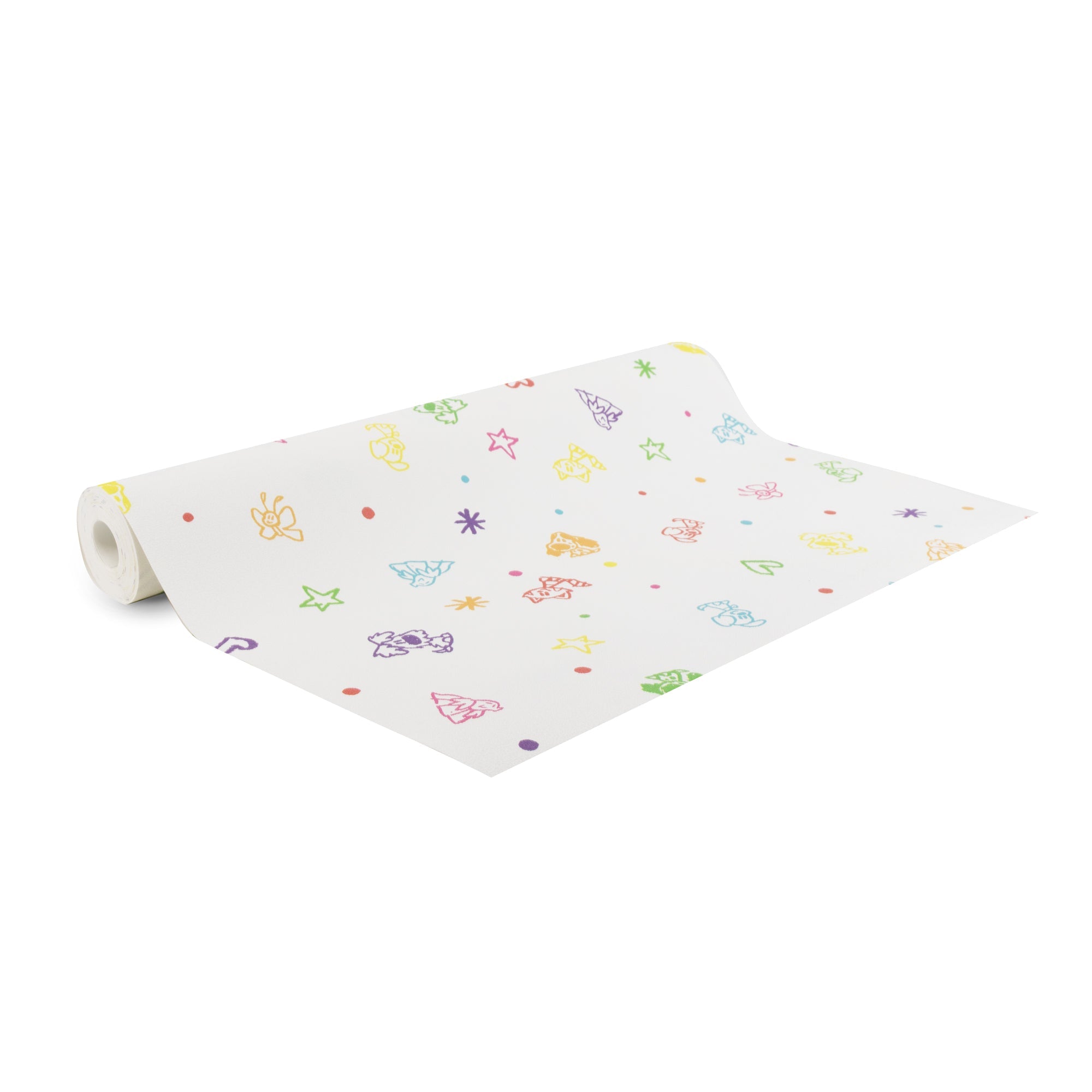 Woezel & Pip - Behang Wonderprent multi - Van Hoorne Shop