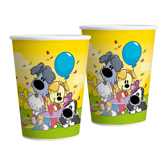 Woezel & Pip - Bekers Woezel & Pip (8st, 250ml) - Van Hoorne Shop