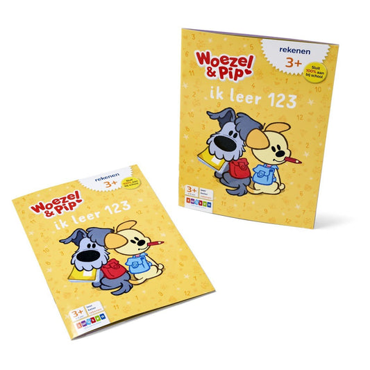 Woezel & Pip - Doeboek - Ik leer 123 - Van Hoorne Shop