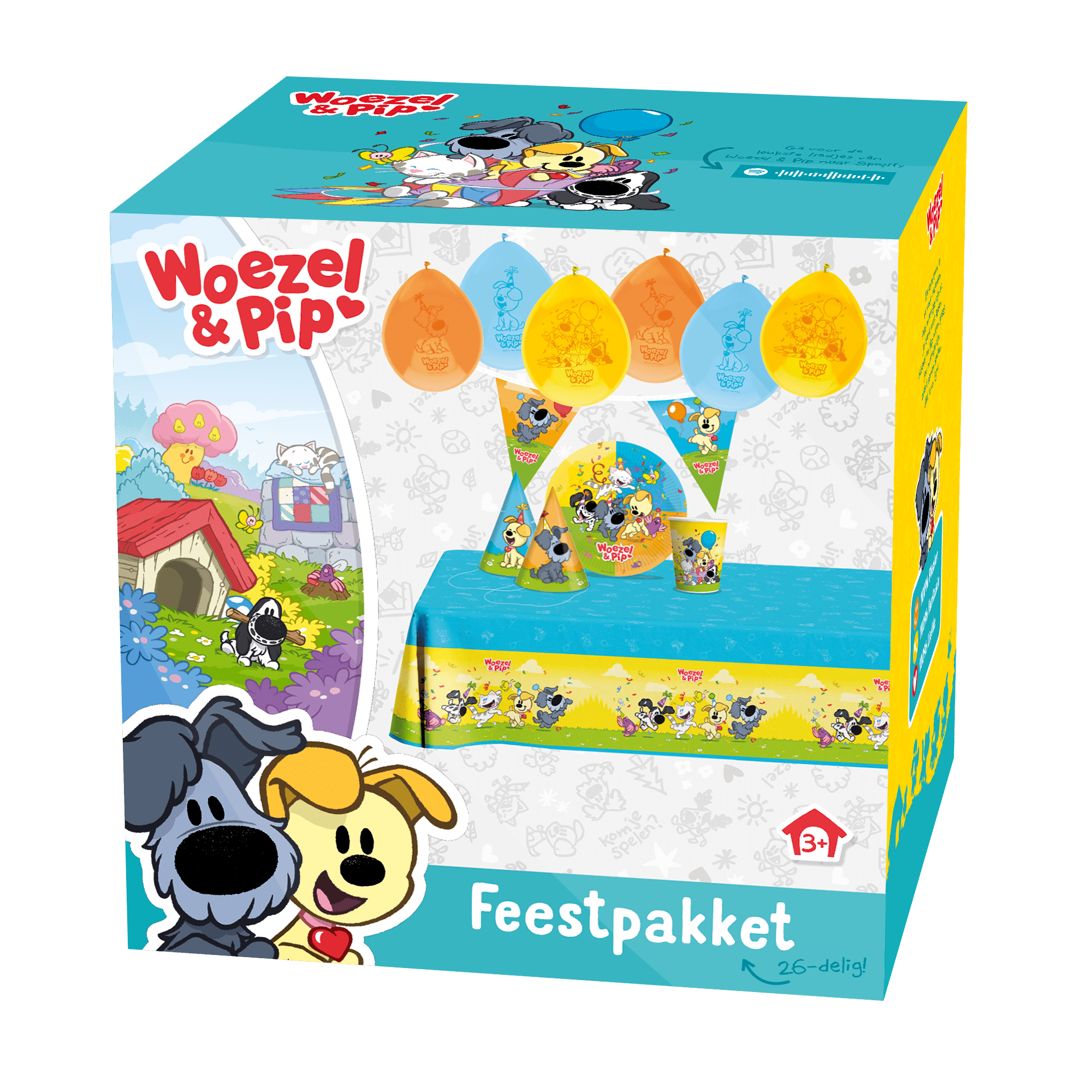 Woezel & Pip - Feestbox Woezel & Pip - Van Hoorne Shop