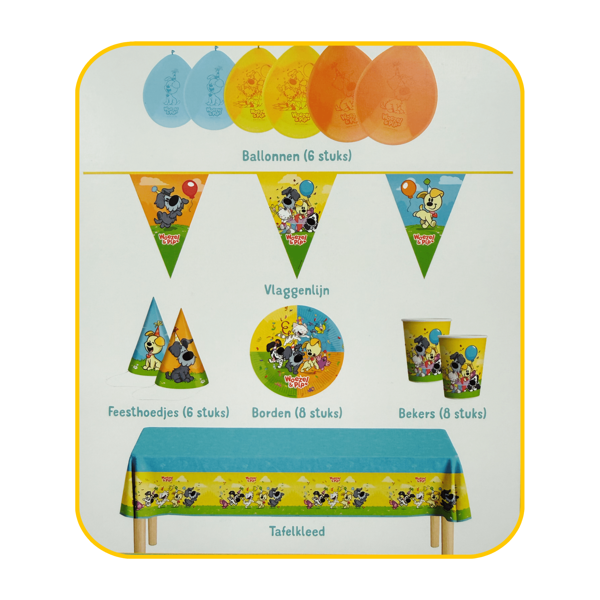 Woezel & Pip - Feestbox Woezel & Pip - Van Hoorne Shop
