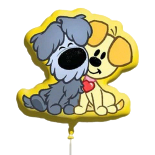 Woezel & Pip - Folieballon Woezel & Pip Shape (60cm) - Van Hoorne Shop