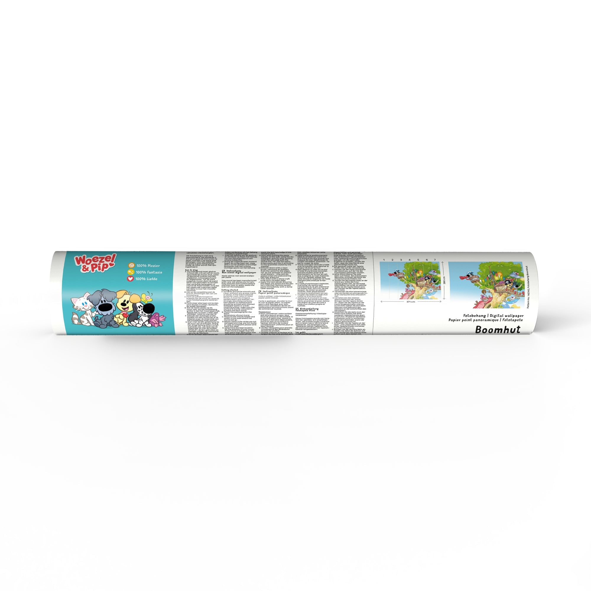 Woezel & Pip - Fotobehang Boomhut - Van Hoorne Shop