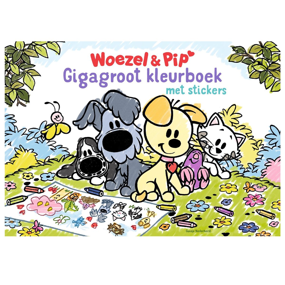 Woezel & Pip - Gigagroot Kleurboek - Van Hoorne Shop