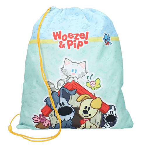 Woezel & Pip - Gymtas Plezier en Magie - Van Hoorne Shop