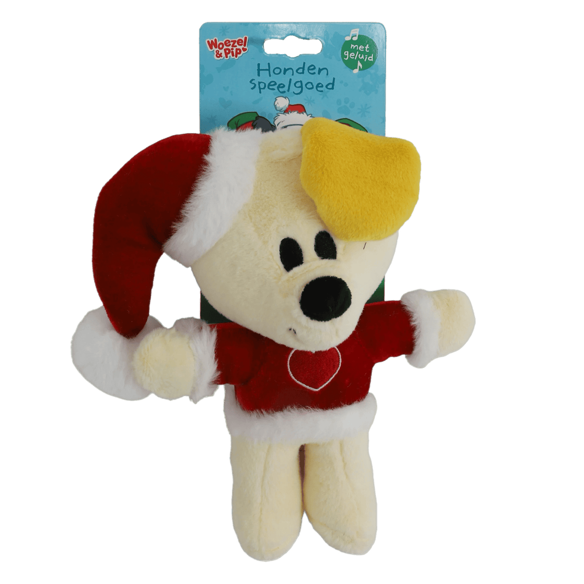 Woezel & Pip - Hondenspeelgoed Kerst Pip touwskelet 23cm - Van Hoorne Shop