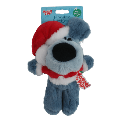 Woezel & Pip - Hondenspeelgoed Kerst Woezel touwskelet 23cm - Van Hoorne Shop