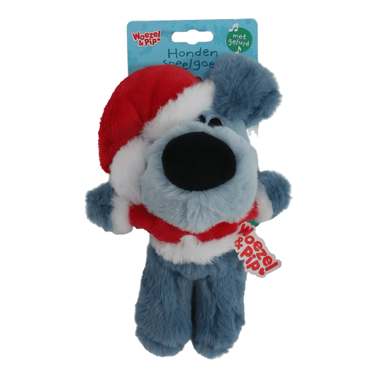 Woezel & Pip - Hondenspeelgoed Kerst Woezel touwskelet 23cm - Van Hoorne Shop