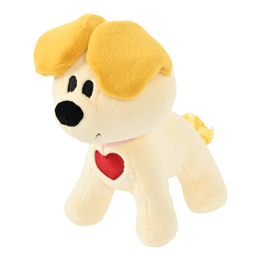 Woezel & Pip - Hondenspeelgoed - Pip pluche staand met piep 30cm - Van Hoorne Shop