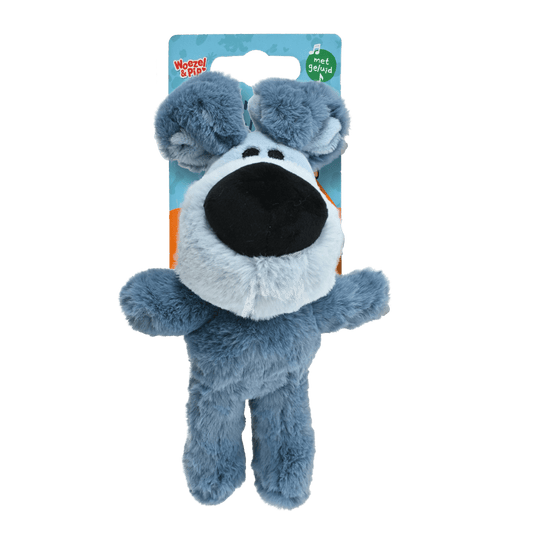 Woezel & Pip - Hondenspeelgoed - Woezel pluche met touwskelet 32cm - Van Hoorne Shop