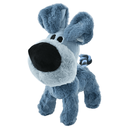 Woezel & Pip - Hondenspeelgoed - Woezel pluche staand met piep 30cm - Van Hoorne Shop