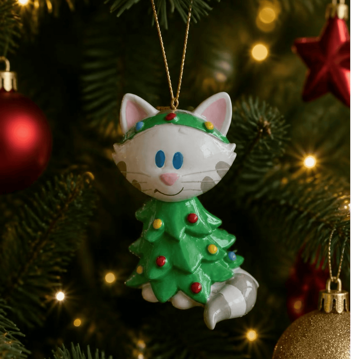 Woezel & Pip - Kerstornament Buurpoes 3D - Van Hoorne Shop
