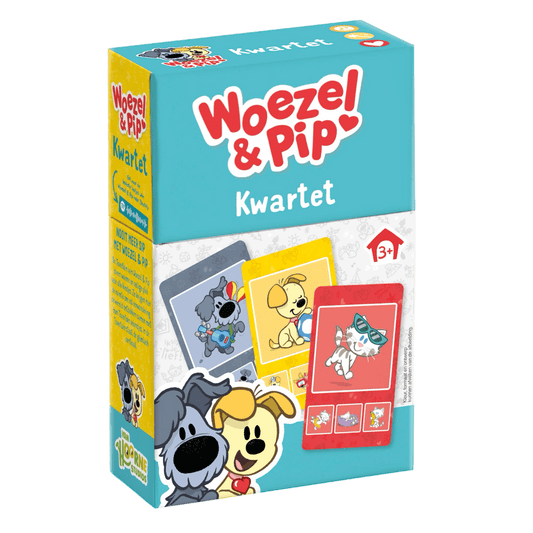 Woezel & Pip - Kwartet spel - Van Hoorne Shop