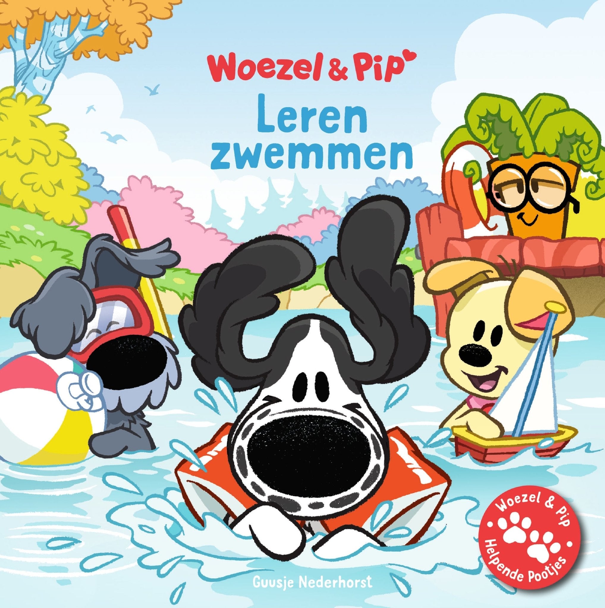 Woezel & Pip - Leren zwemmen - Van Hoorne Shop