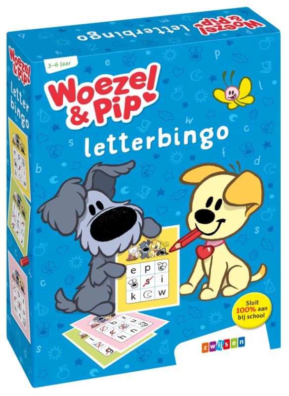 Woezel & Pip - Letterbingo - Van Hoorne Shop