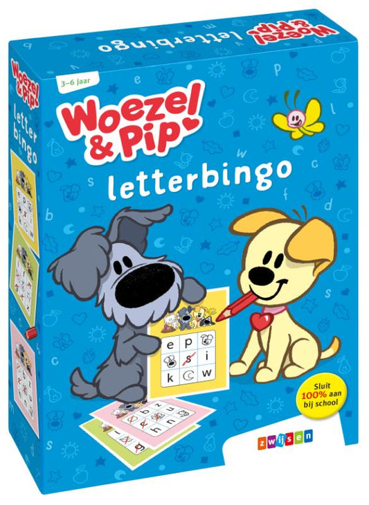 Woezel & Pip - Letterbingo - Van Hoorne Shop