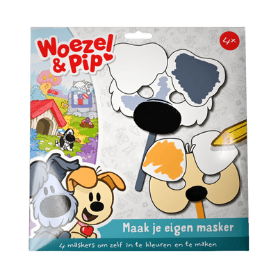 Woezel & Pip - Maak je eigen masker - Van Hoorne Shop
