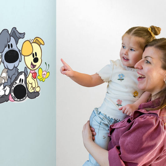 Woezel & Pip - Muursticker - Van Hoorne Shop