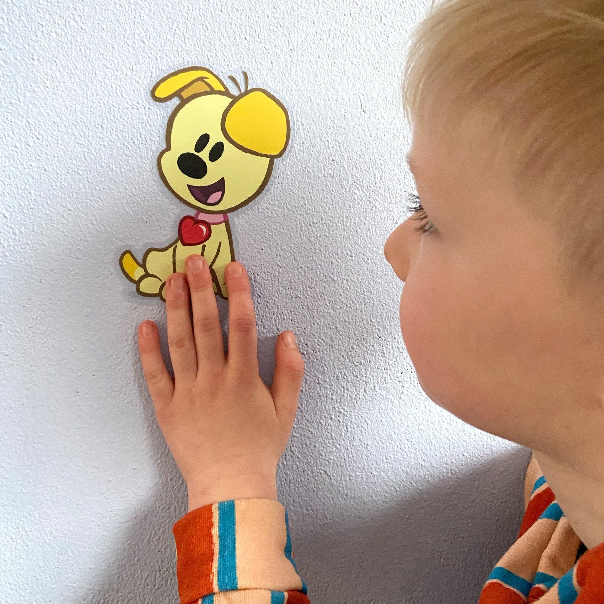 Woezel & Pip - Muursticker A4 set - Van Hoorne Shop