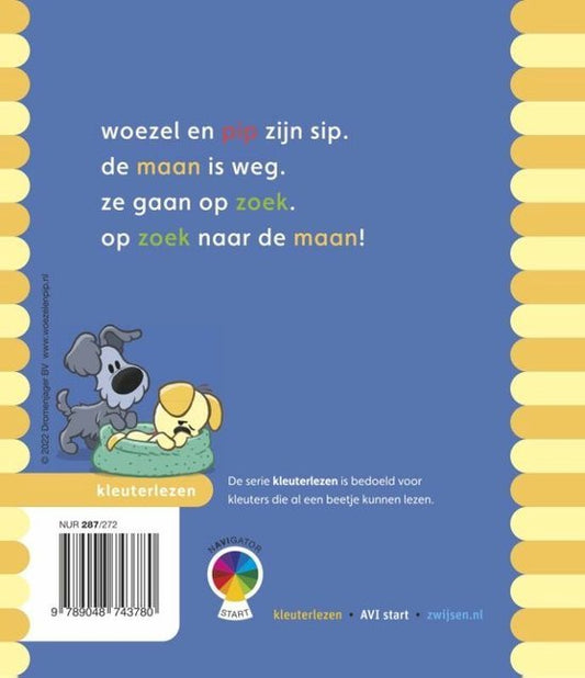 Woezel & Pip - Pip, waar is de maan? - Van Hoorne Shop