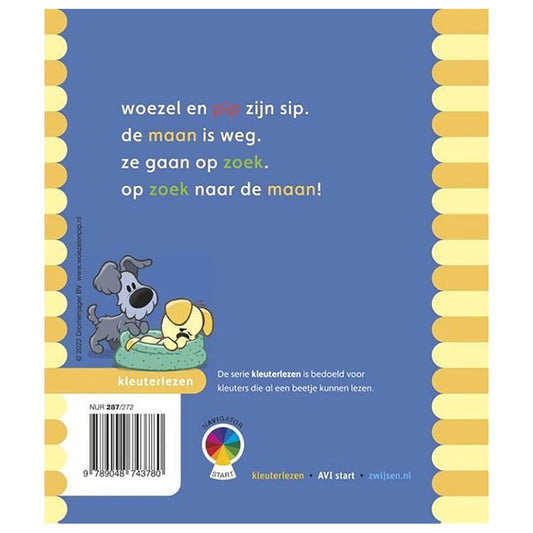 Woezel & Pip - Pip, waar is de maan? - Van Hoorne Shop