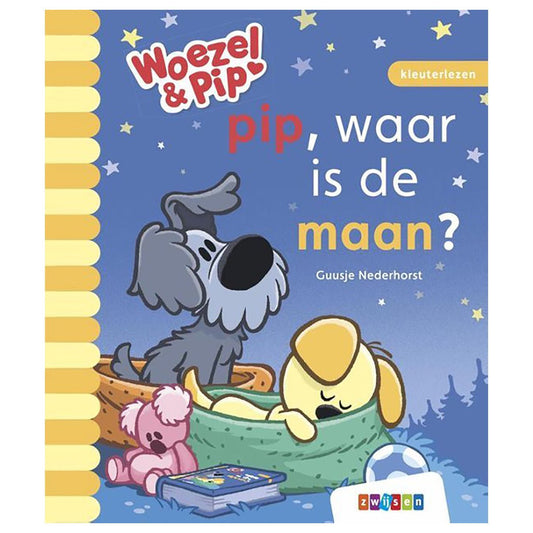 Woezel & Pip - Pip, waar is de maan? - Van Hoorne Shop