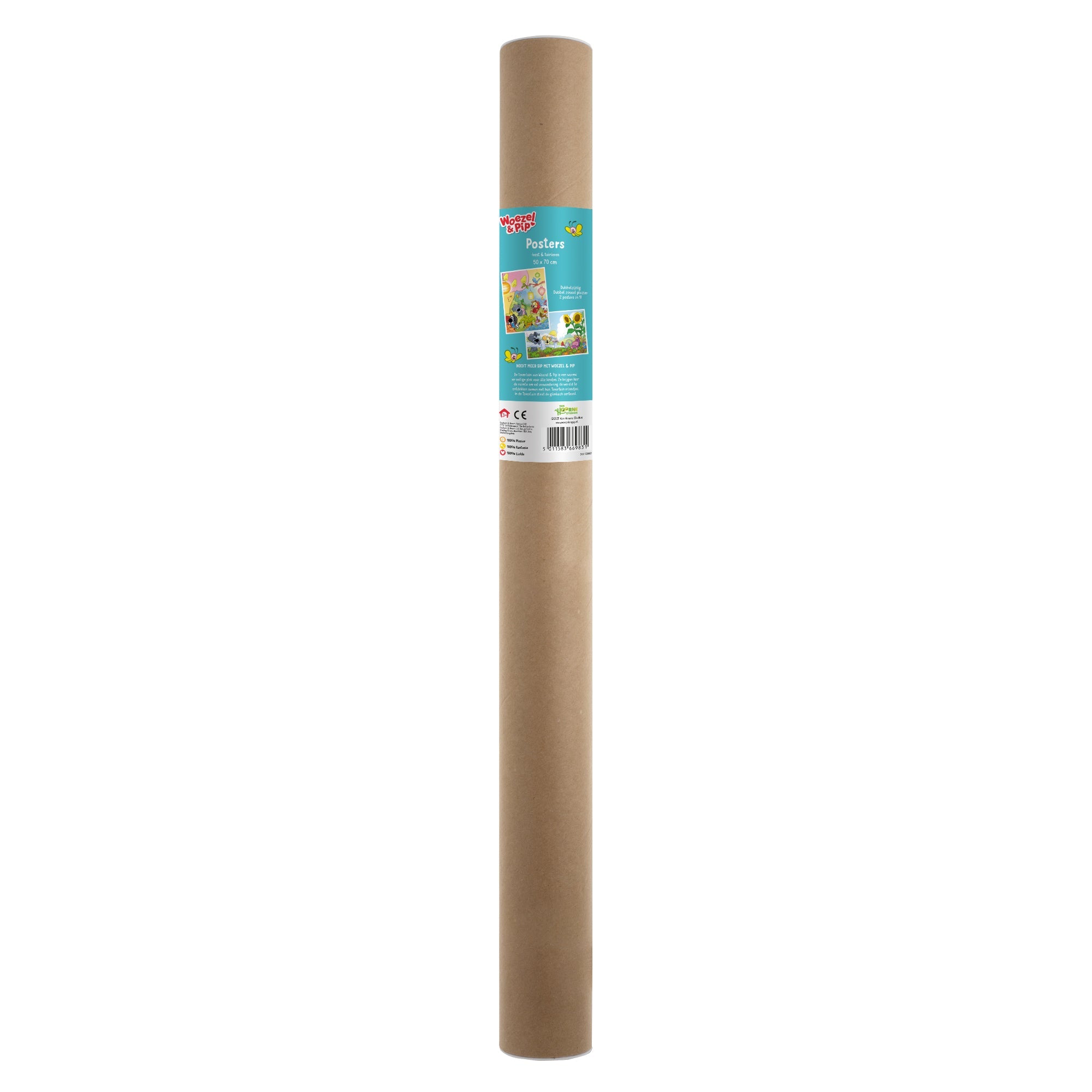 Woezel & Pip - Poster Feest & Tuinieren - Van Hoorne Shop