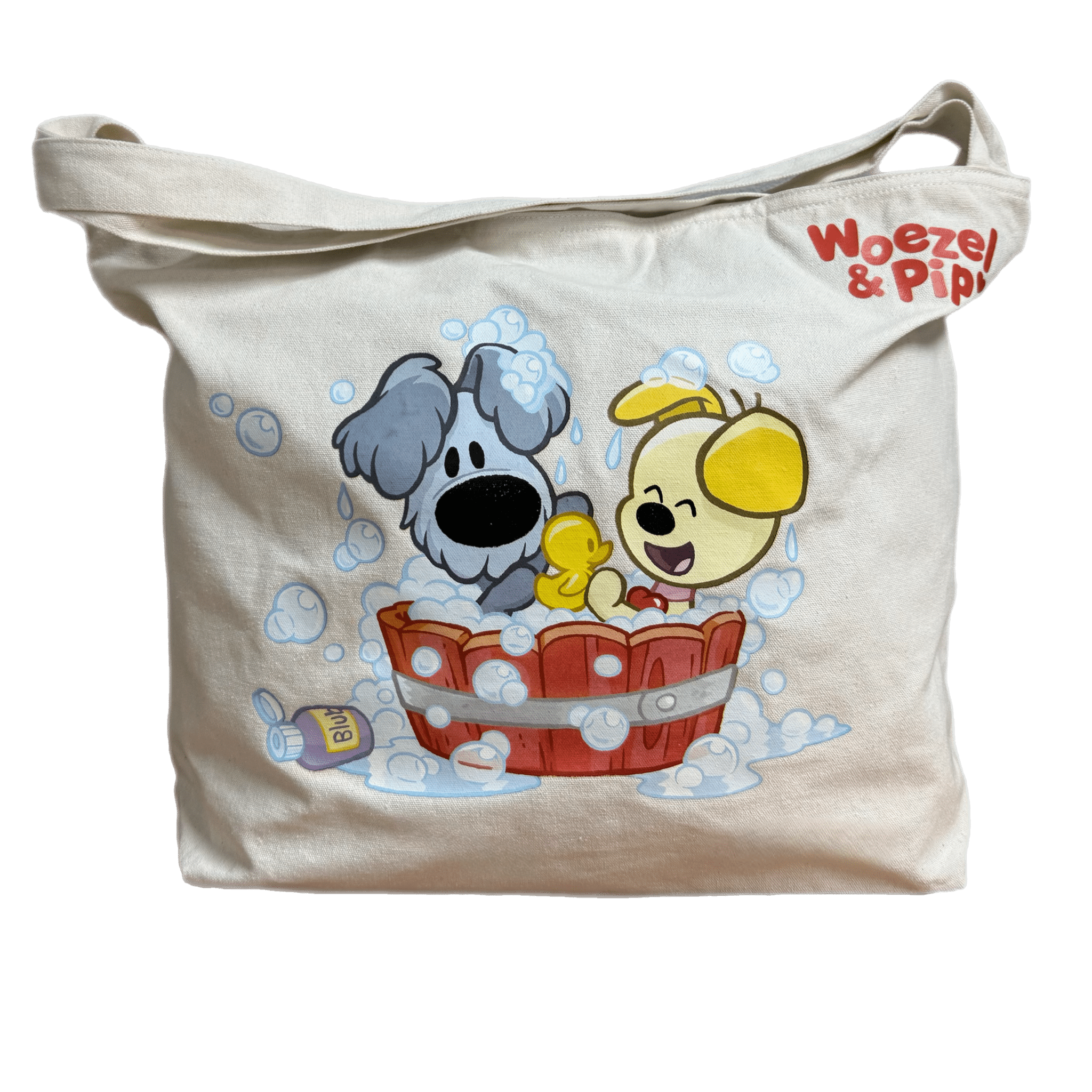 Woezel & Pip - shopper katoen - Van Hoorne Shop