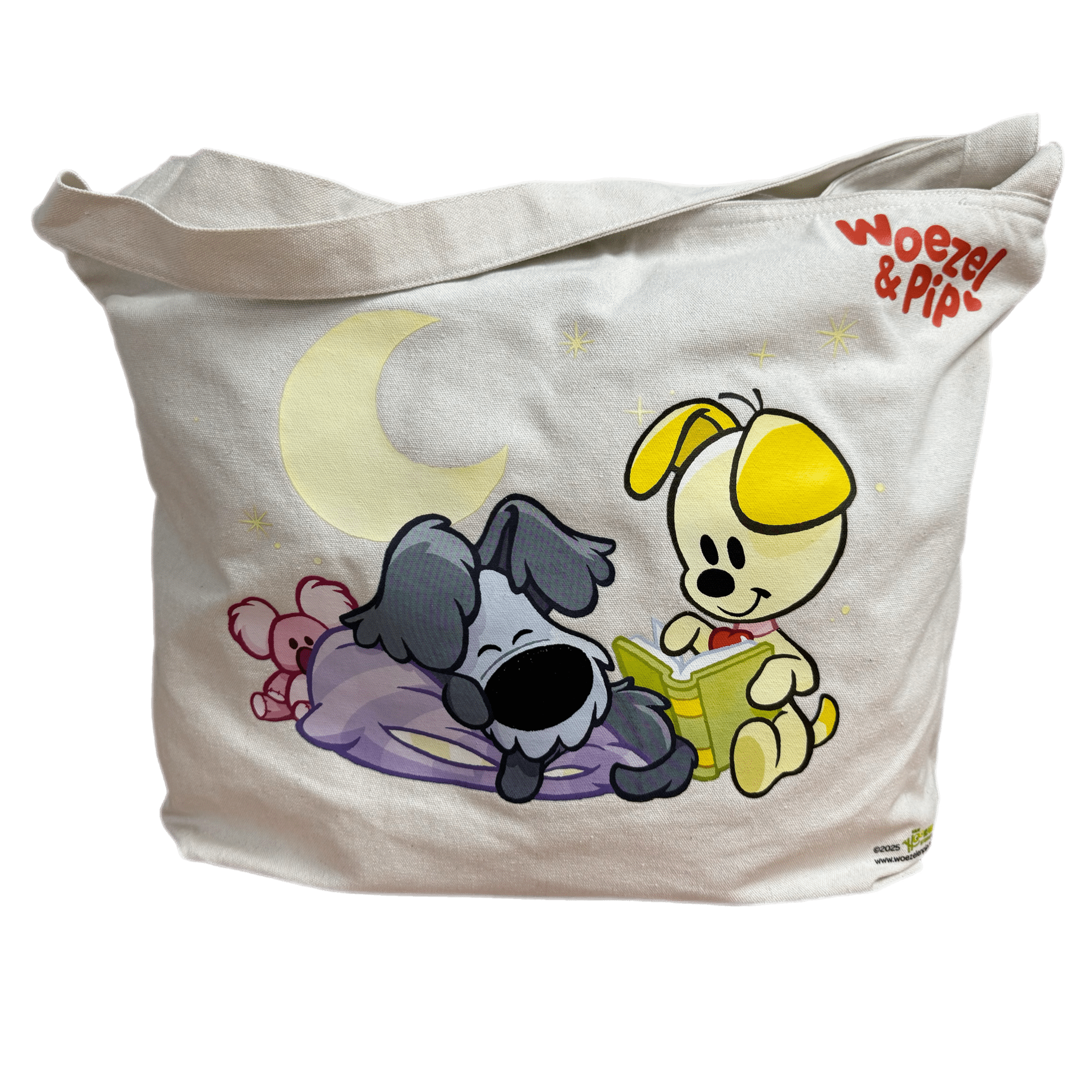 Woezel & Pip - shopper katoen - Van Hoorne Shop