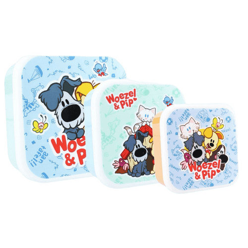 Woezel & Pip - snackbox (3 in 1) - Van Hoorne Shop