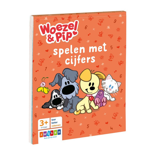 Woezel & Pip - spelen met cijfers - Doeblok - Van Hoorne Shop