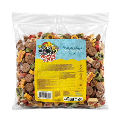 Woezel & Pip - Strooigoed voor honden 750gr - Van Hoorne Shop