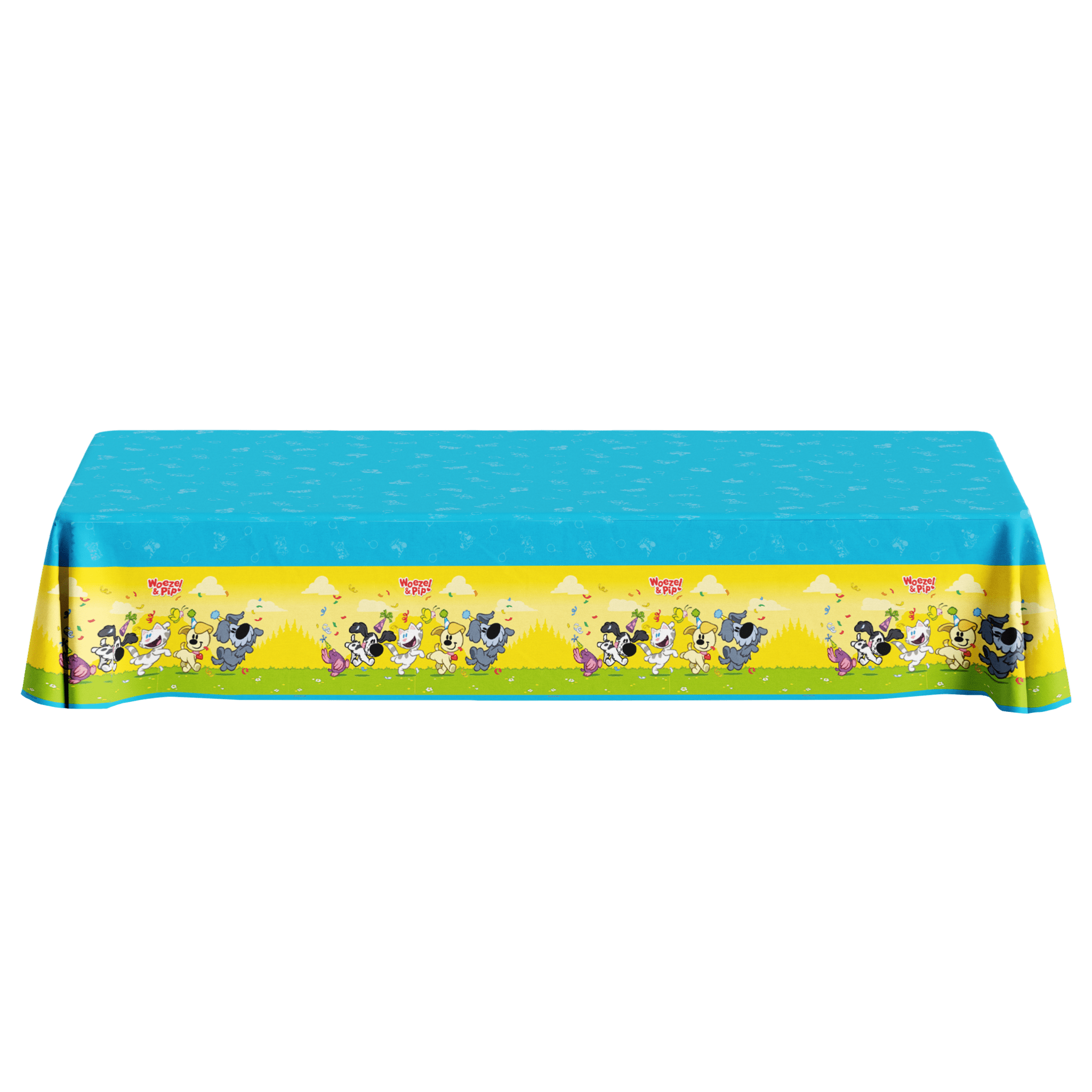 Woezel & Pip - Tafelkleed Woezel & Pip (120x180cm) - Van Hoorne Shop