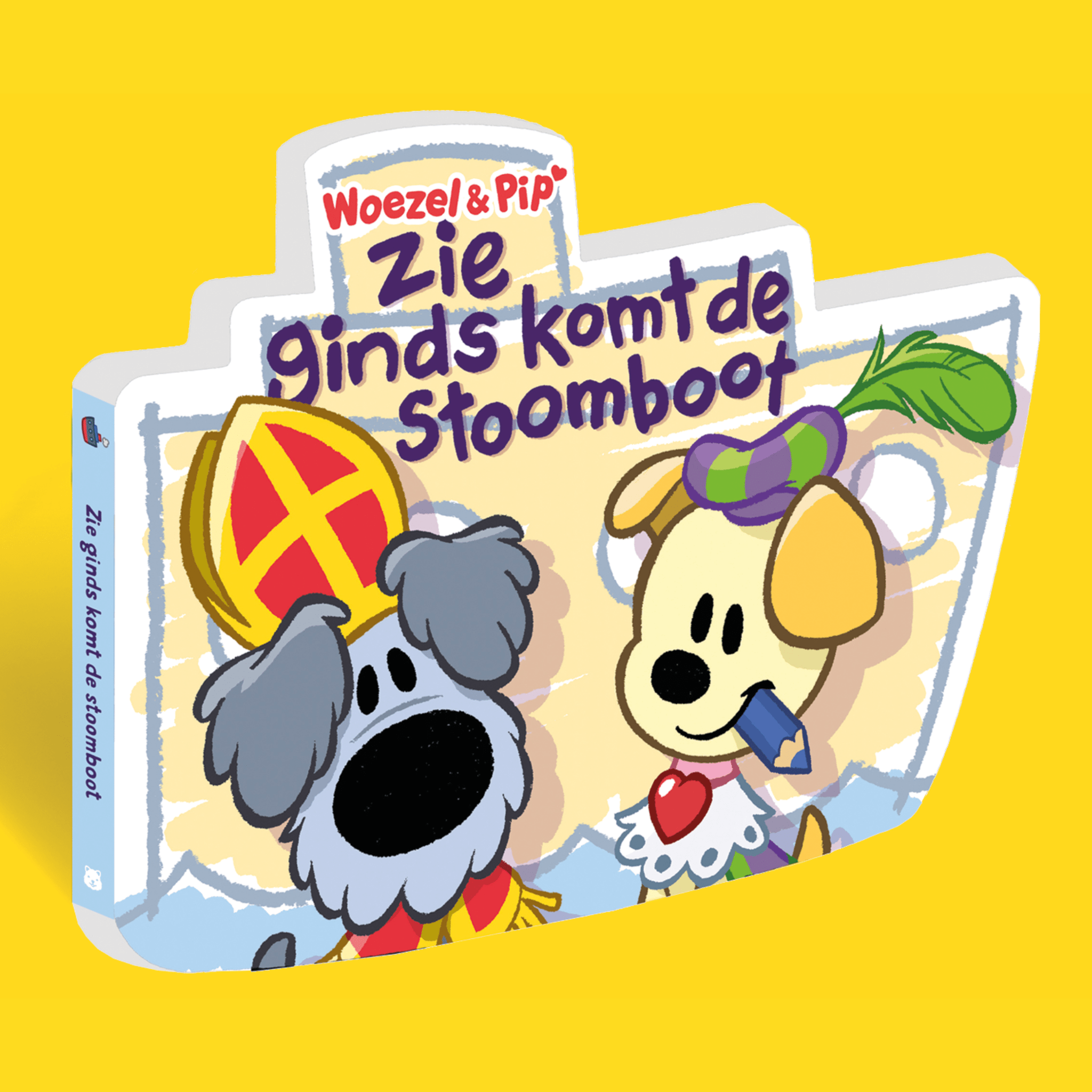 Woezel & Pip - Zie ginds komt de stoomboot - Van Hoorne Shop